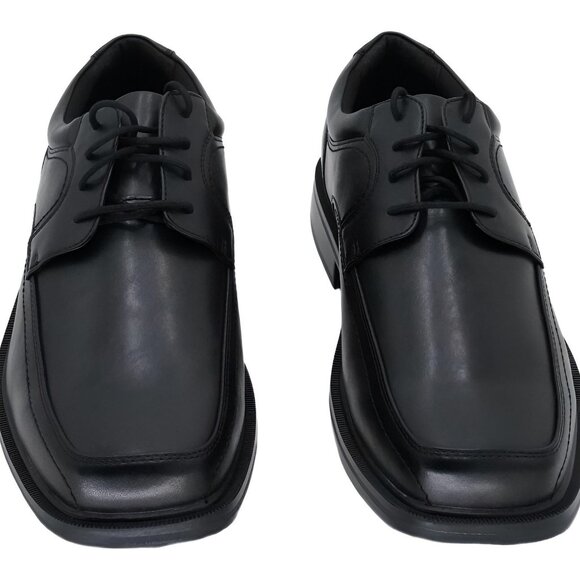 mens wide black dress shoes Men's Formal Leather Shoes Slip on Dress Wedding Casual Flats Walking Oxfords Office Work(Black,6) making it ideal for both formal and business casual settings Drew Men's Park Black Leather